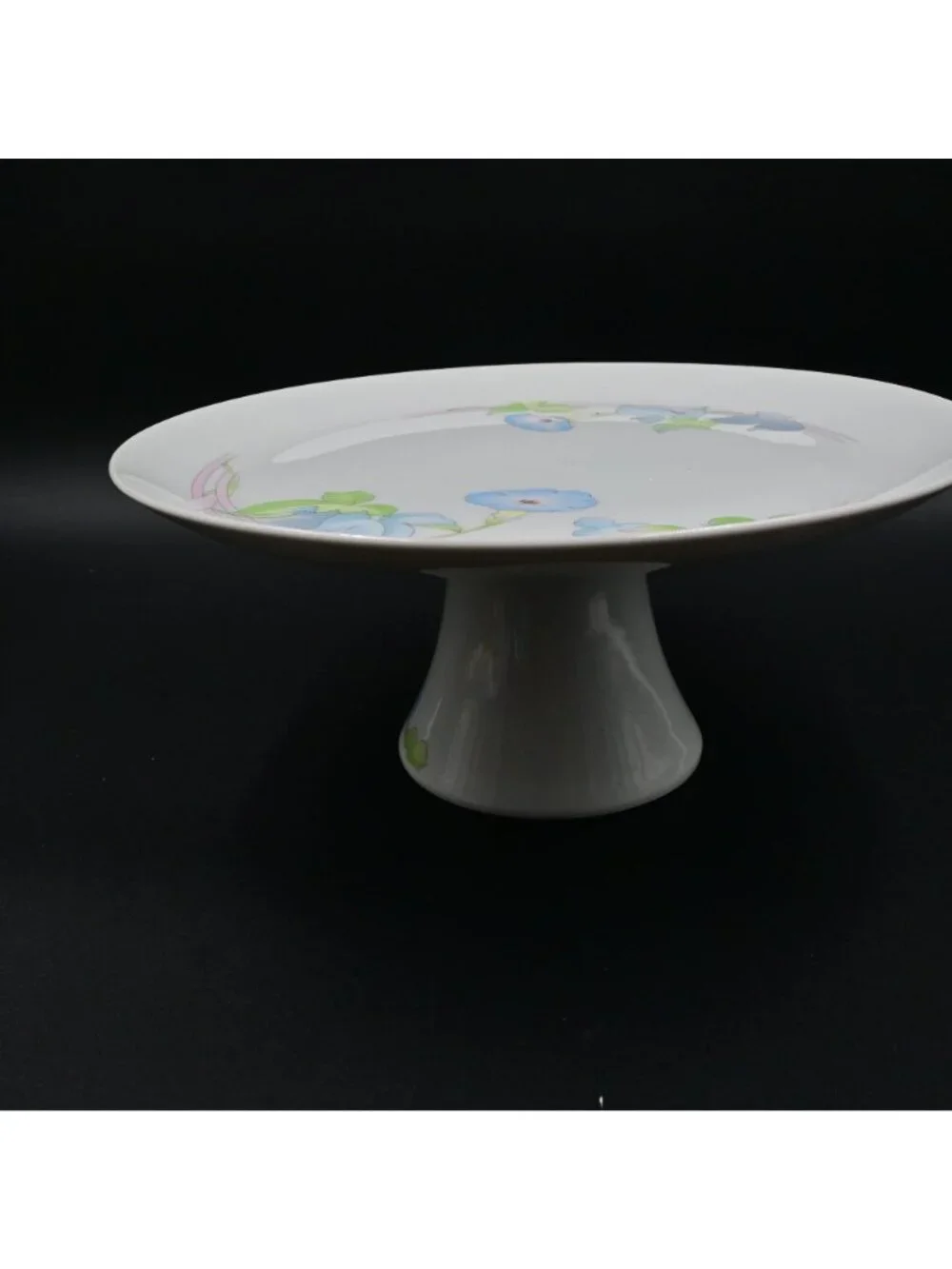 Westbury by Toscany Collection Japan Porcelain Pedestal Cake Stand Plate Vintage